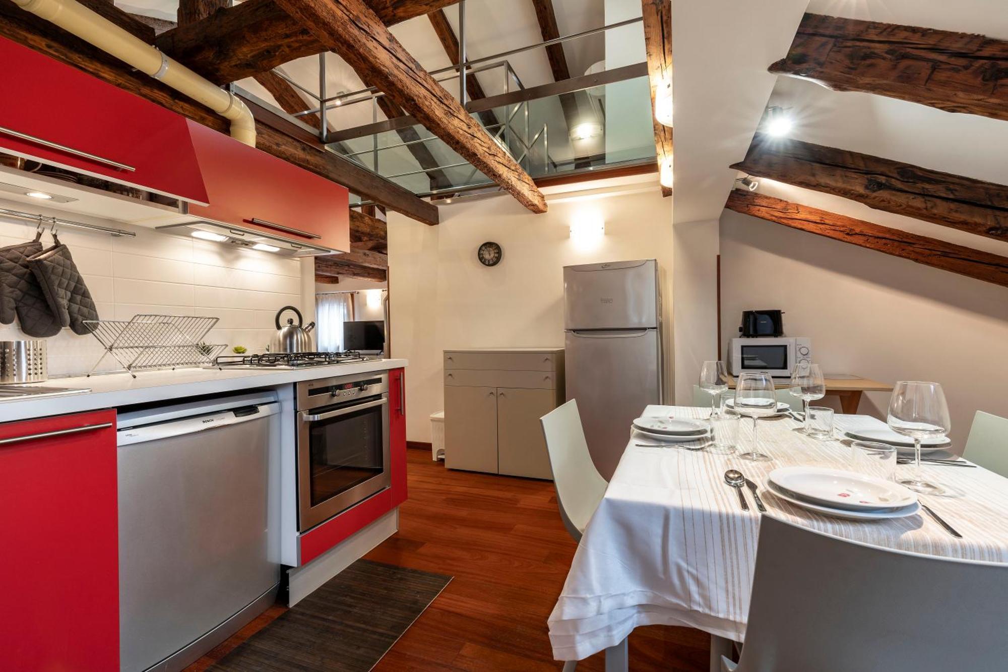 Glass House - Loft 2 Minutes To Rialto Bridge & View Velence Kültér fotó